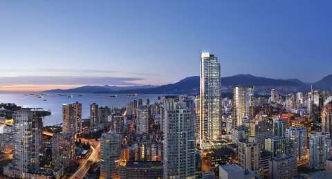 Rendering Of Skyfront At Burrard Place Presale Condo
