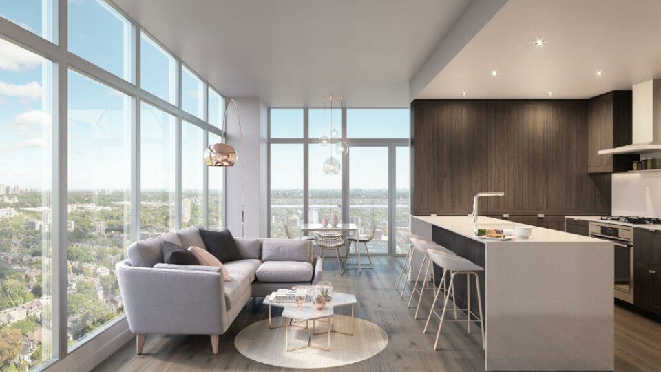Lumina Brentwood new development floorplan photo of living room