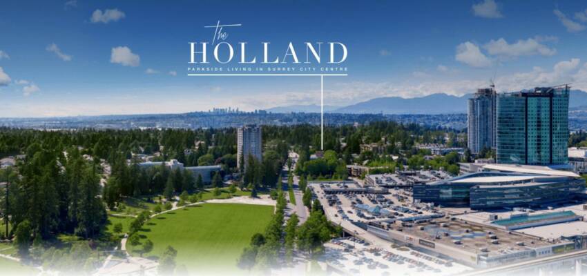 The Holland new condo development in surrey