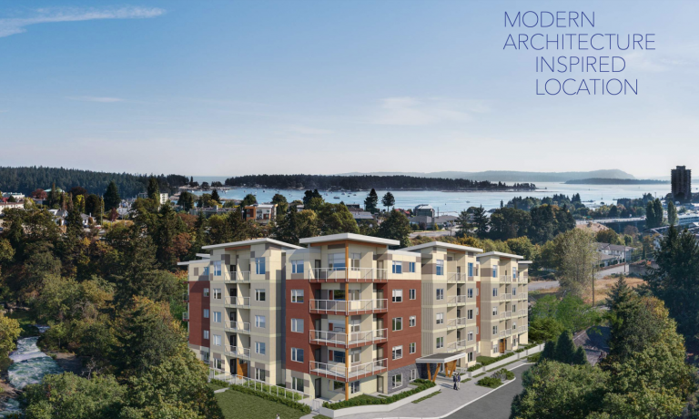 New Condo development Riverstone Place In Downtown Nanaimo