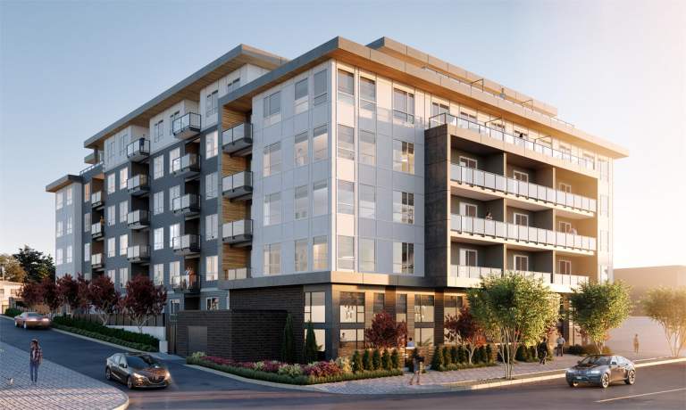 Ventura New Condo in Abbotsford Street View