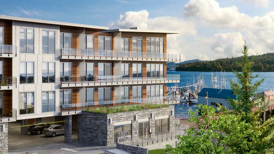 Residences Sooke Harbour Presale Condo Rendering