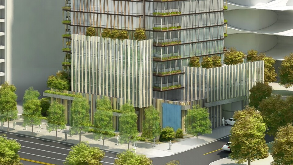 1698 West Georgia Tower Base in Vancouver BC