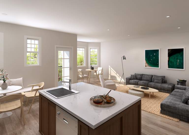 The Gables At Nelson Park Vancouver Townhome Interior