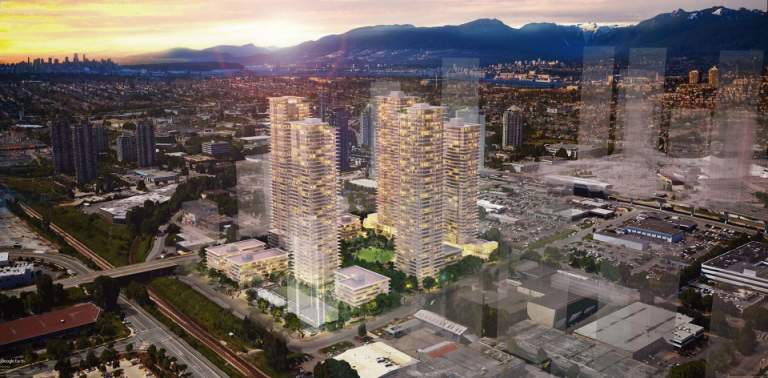 The Grove new condo development in Burnaby plan