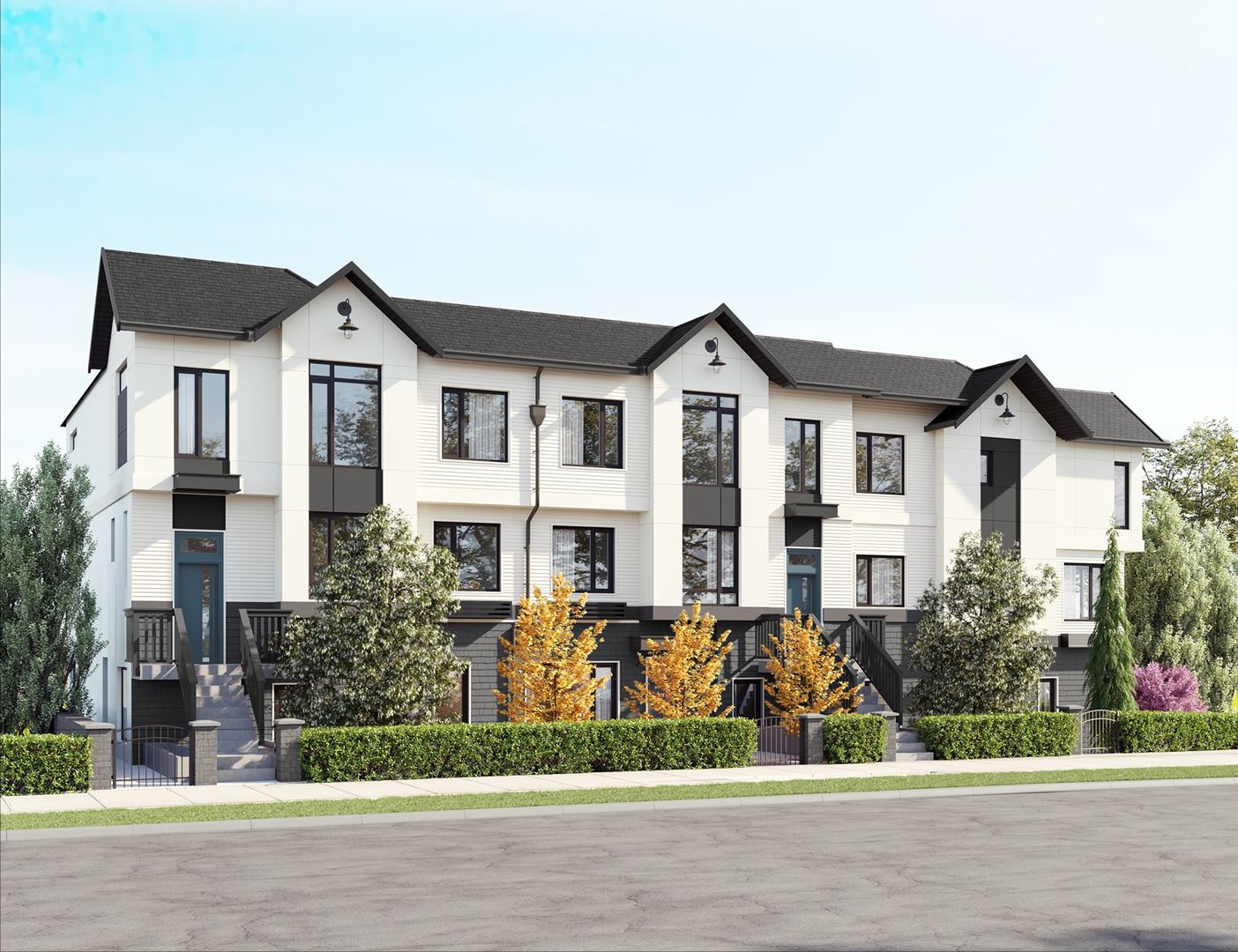 A photo of The Hillcrest, a new condo and townhome development