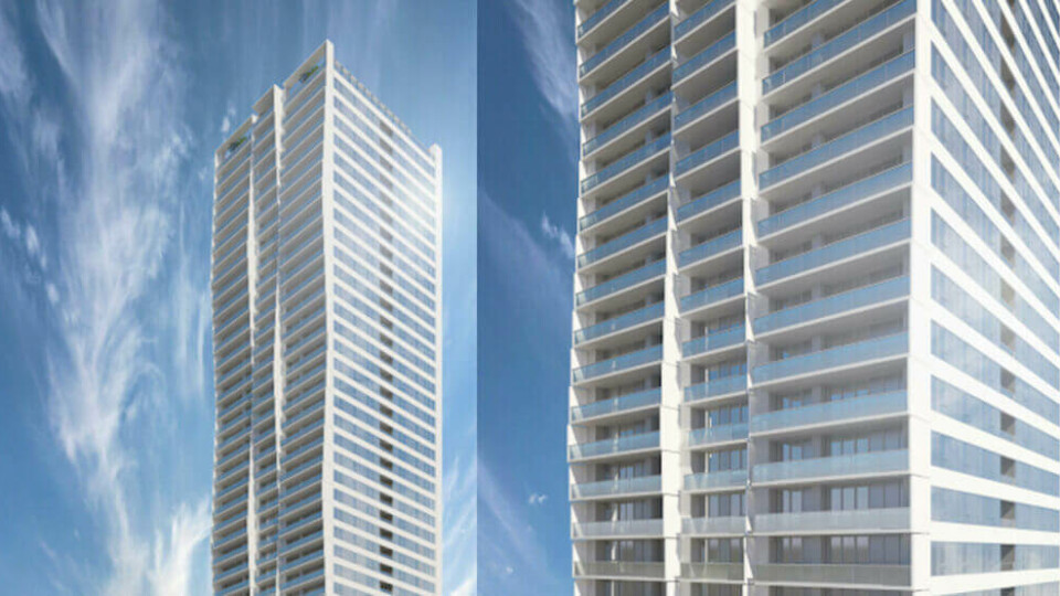 6075 Wilson Avenue redevelopment photo of new tower