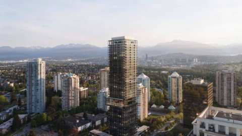 Rendering Of Central Park House Development - Aerial View