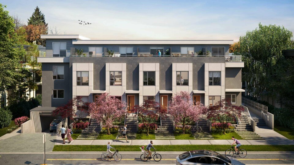 Rendering of Kai Kitsilano on Vancouver's West Side