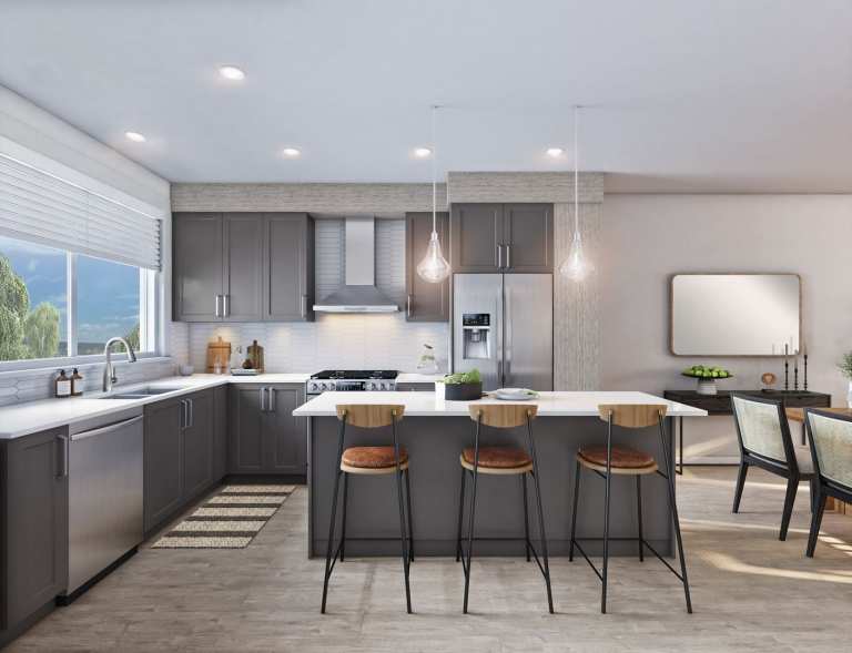 Rendering of Hepburn Kitchen