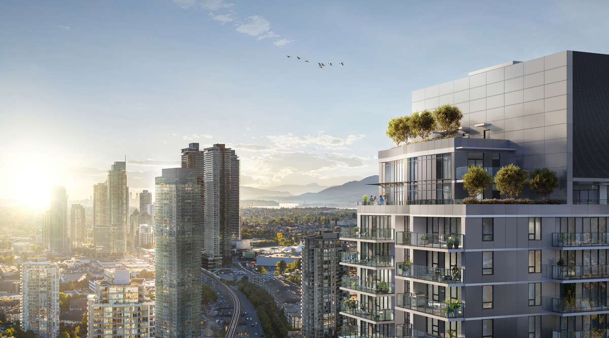 Slate Condos and Townhomes in Brentwood, Burnaby BC 45Storey