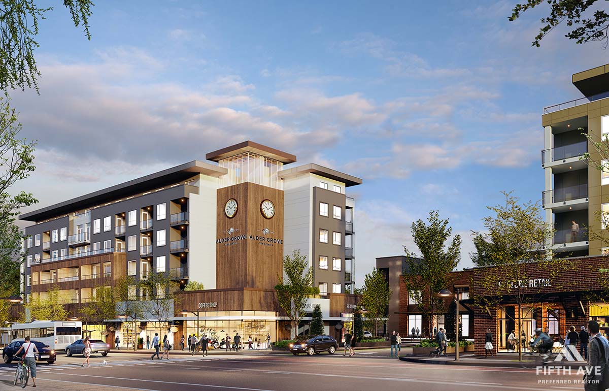 Aldergrove Town Centre Condos New Condos by Janda Group in Langley