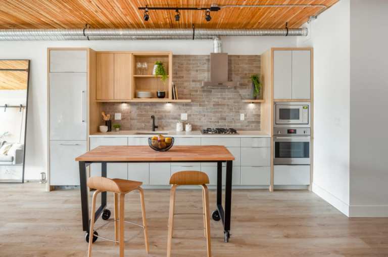 Rendering of Carleton living space Burnaby Heights