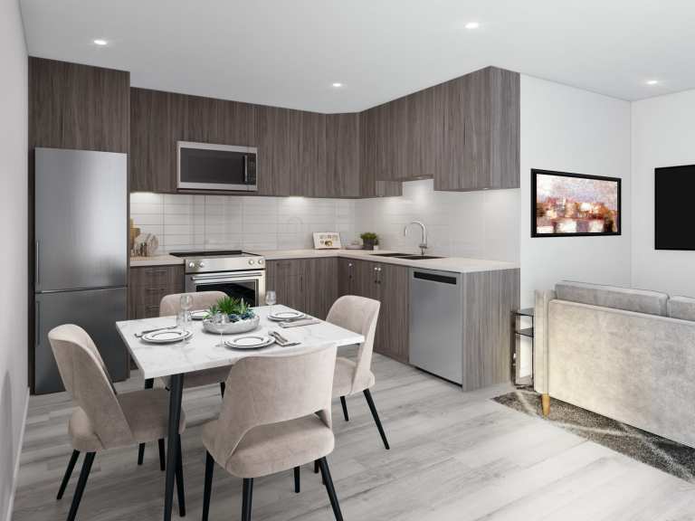 Rendering of Rae Garden Kitchen