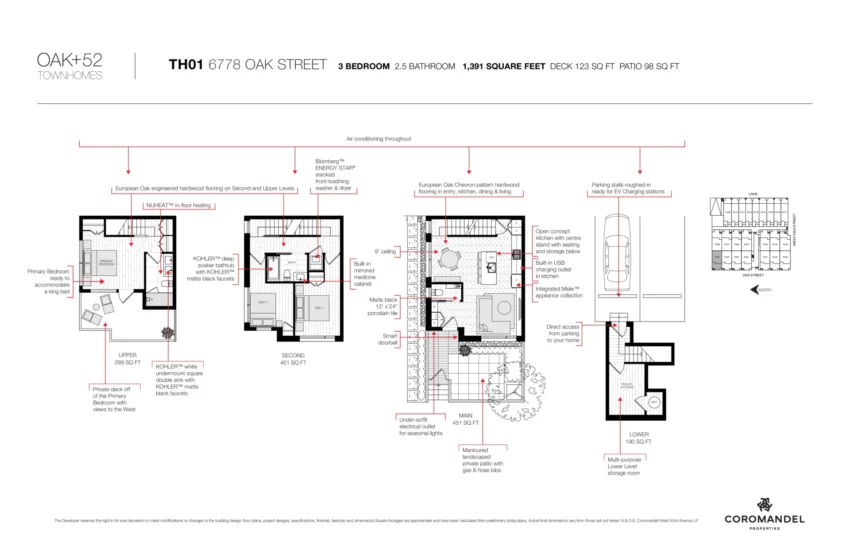 Oak+52 Floor Plans TH01