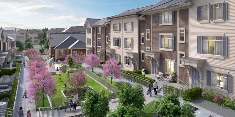 Rendering of the Boroughs Courtyard