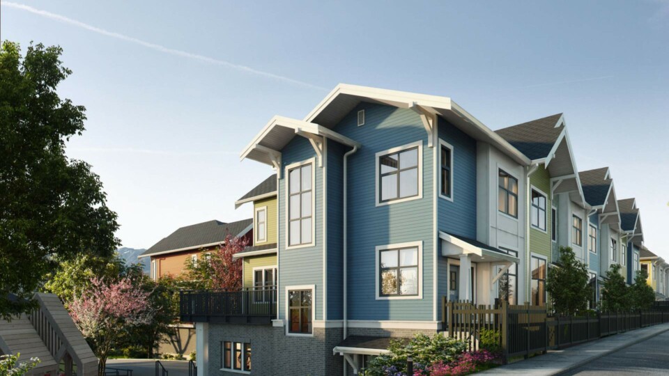 Rendering of Will Townhomes