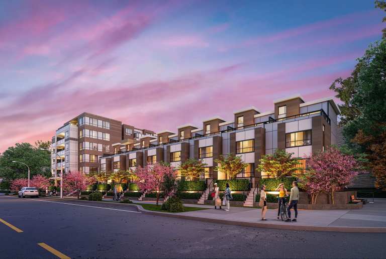 Rendering of Luxio Park Road building