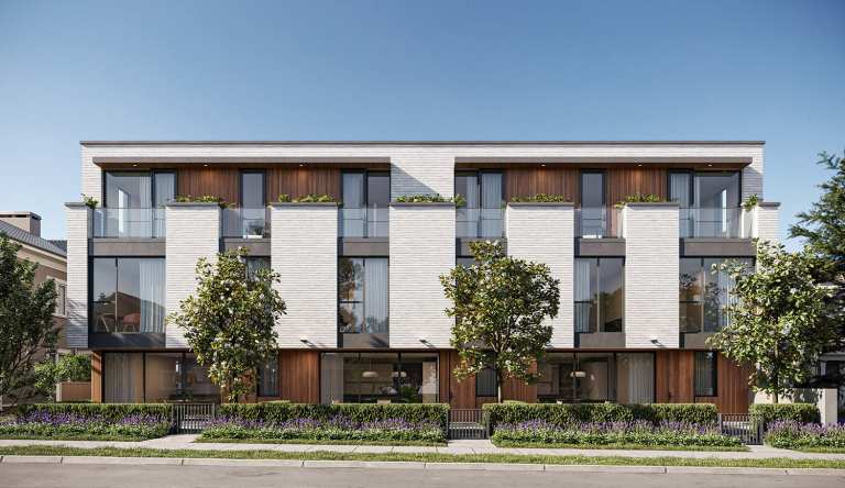 The Willow Townhomes On Vancouver’s West Side