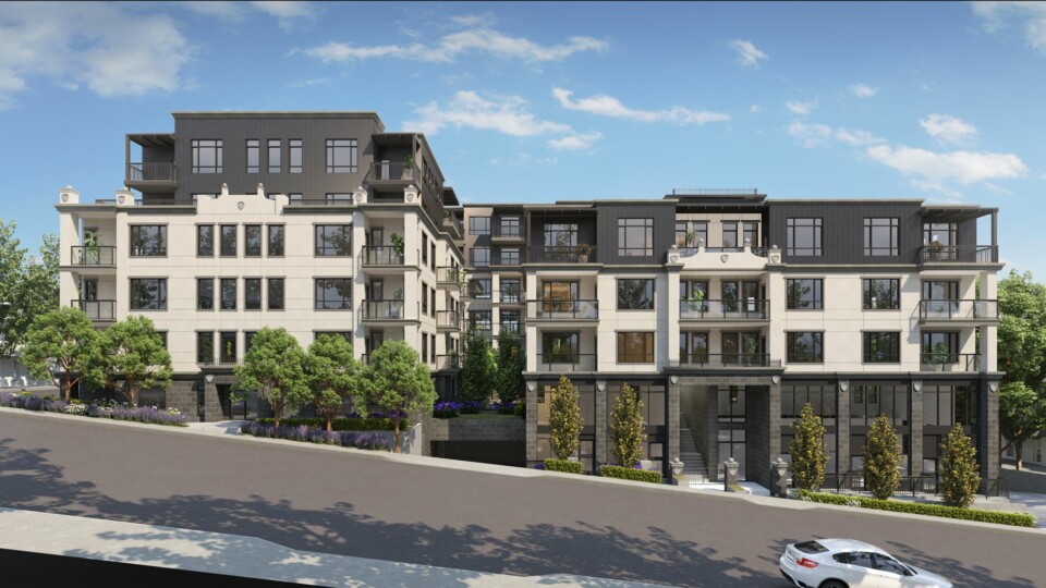 Rendering of Bastille condo development