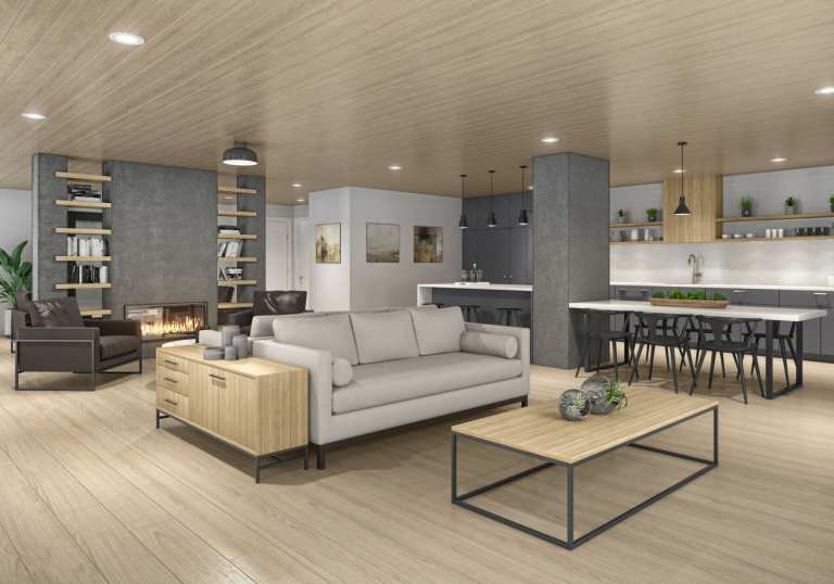 Rendering of Holden Residences Lounge