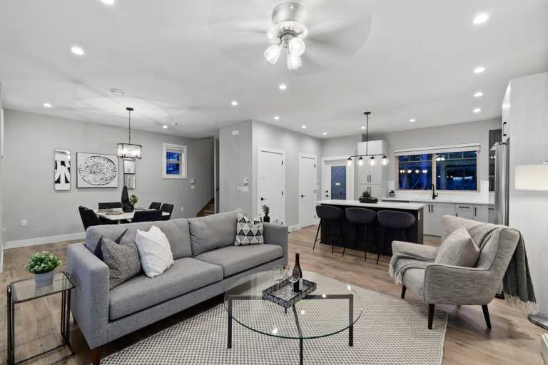 Rendering of Hillside Homes living area