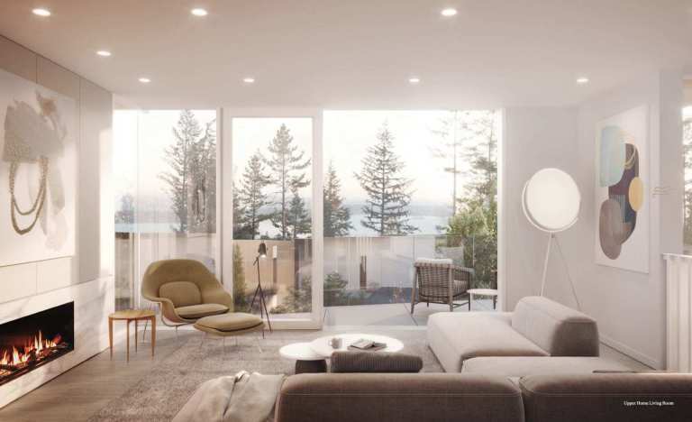Rendering of Alpine Living Area