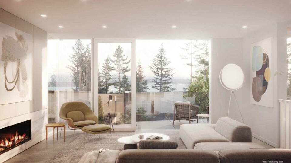 Rendering of Alpine Living Area