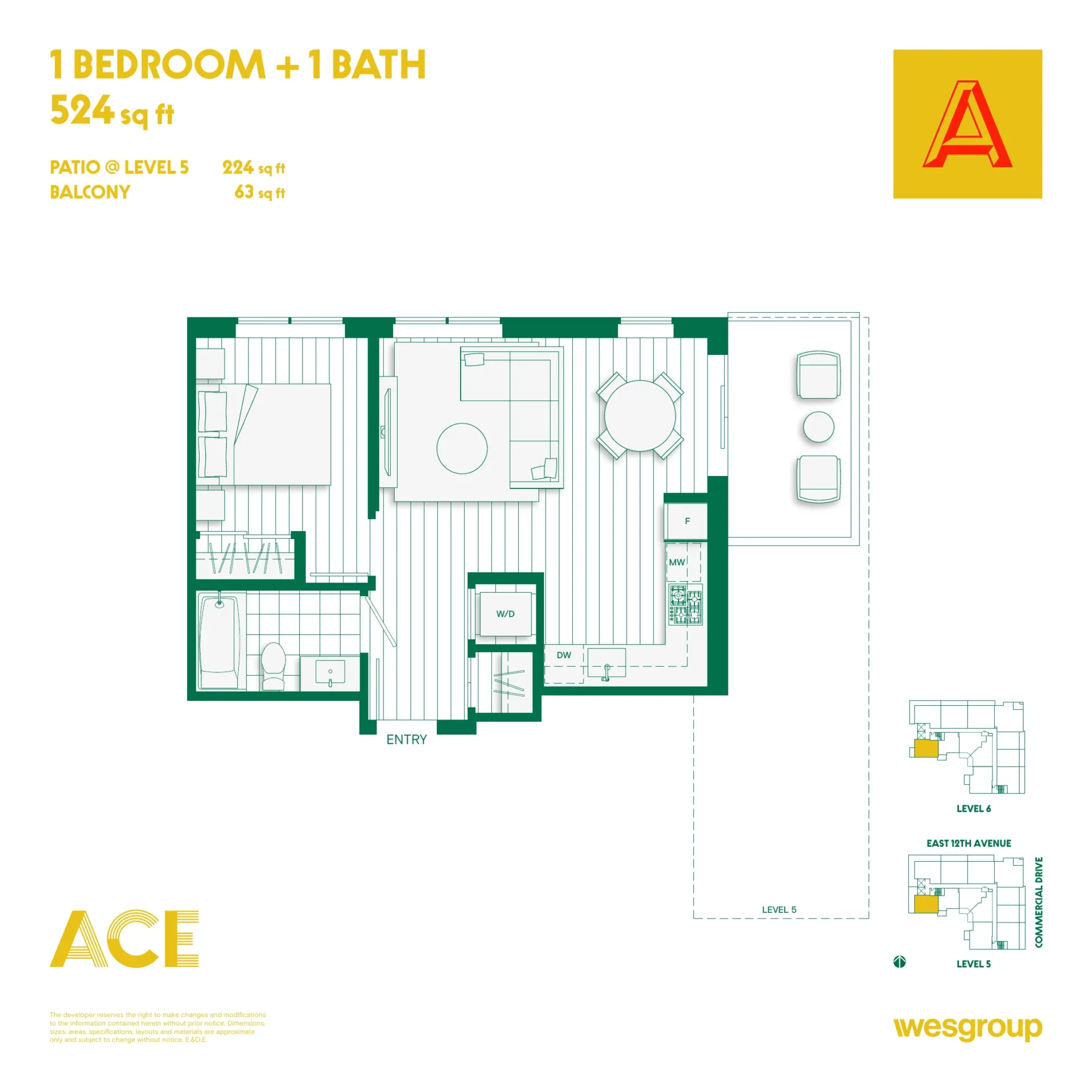 Ace on The Drive Floor Plan