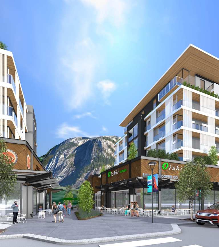 Rendering of The Plaza At Junction Park Mid Block Plaza