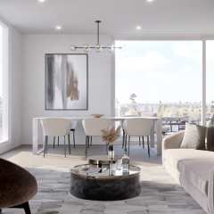 Rendering of The Proxima Living Room