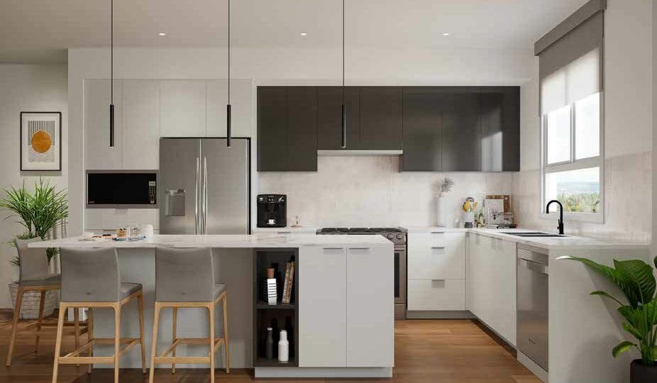 Rendering of Union Townhomes Kitchen