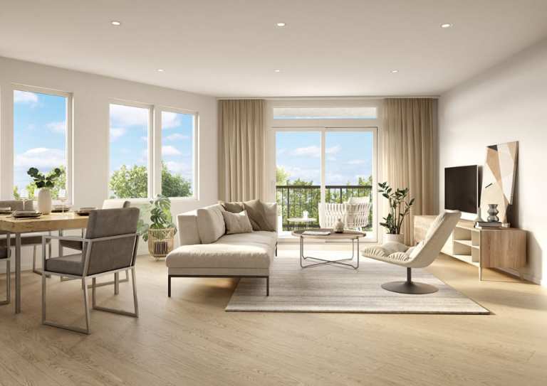 Rendering of Montvue Abbotsford Living Room