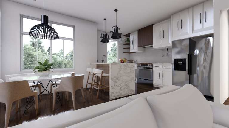Rendering of Osprey Ridge Kitchen