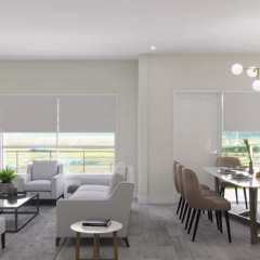 Rendering of The Peak At Mountain View Townhomes Living Area