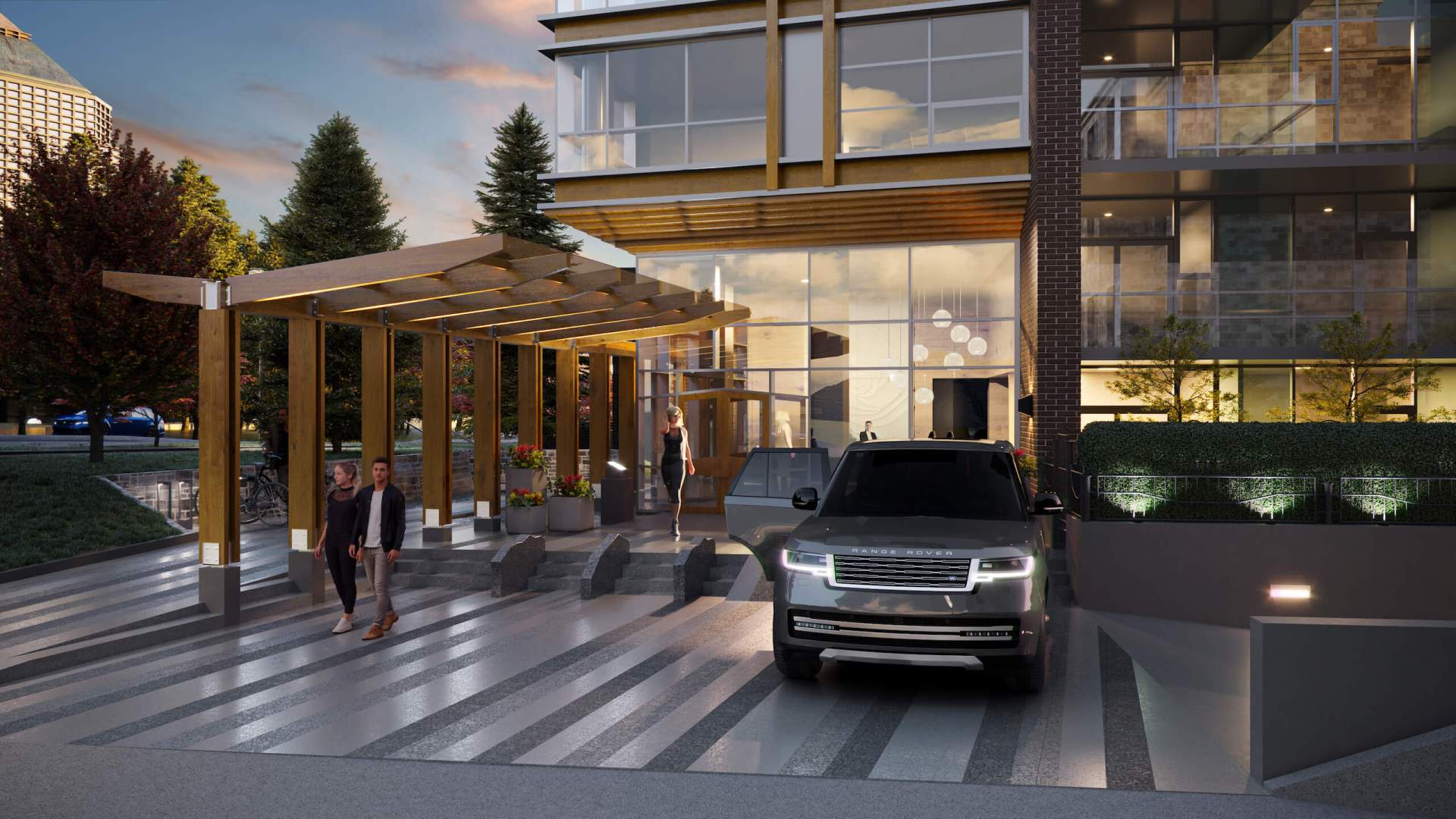 Rendering of Executive On The Park Entry
