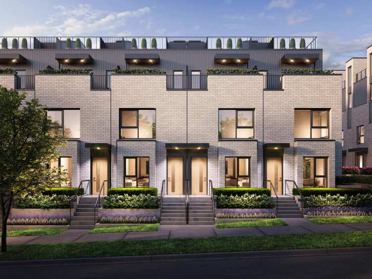 Vicini GRACE Townhomes Ash And 30th Street View