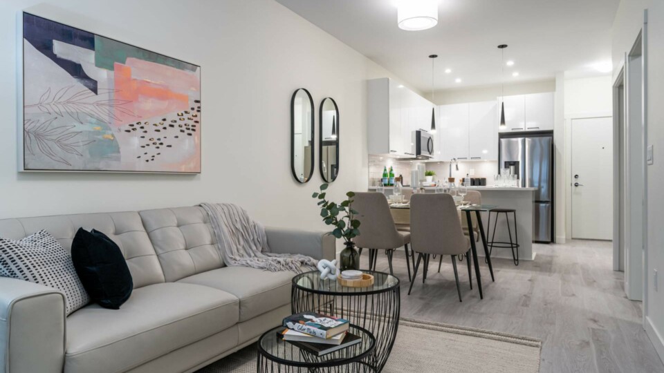 Rendering of Sigmund Living Area