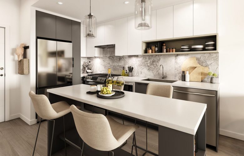Park And Maven Townhomes Kitchen