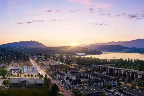 Ksana Port Moody Aerial View