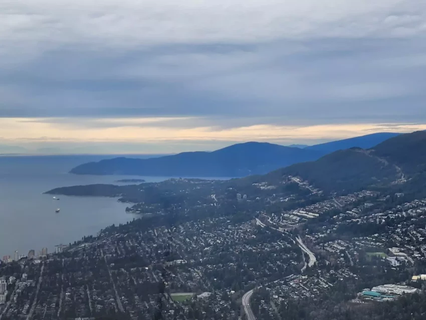 2024 Vancouver New Condos exclusive aerial photo of West Vancouver