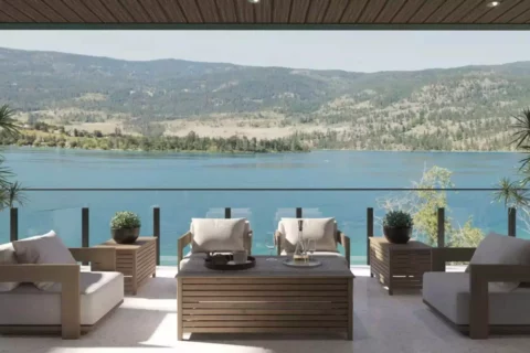 Owl's Nest Lake Country Balcony Views