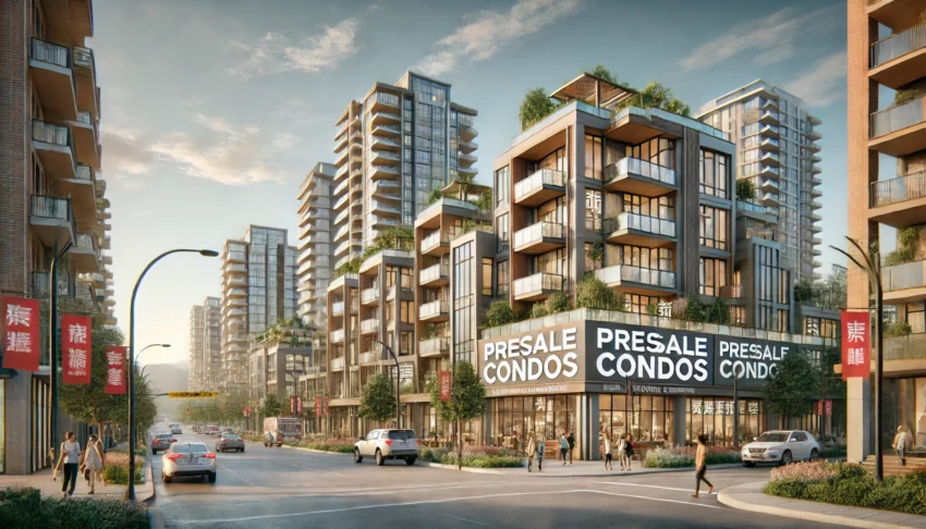 Richmond Presale Condos and all the new condos Richmond BC has to offer currently updated for 2024 Richmond Presales