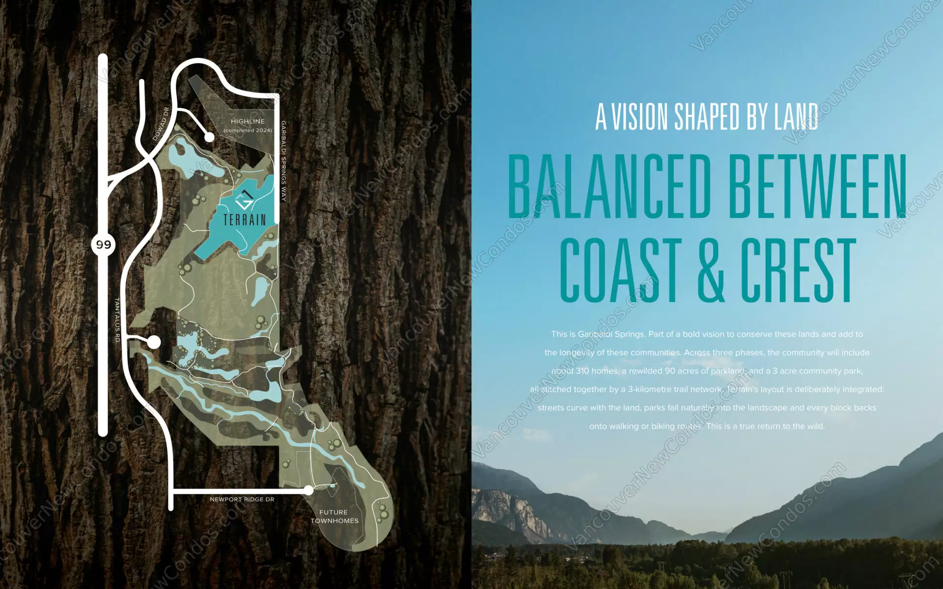 Terrain at Garibaldi Springs - Site Plan
