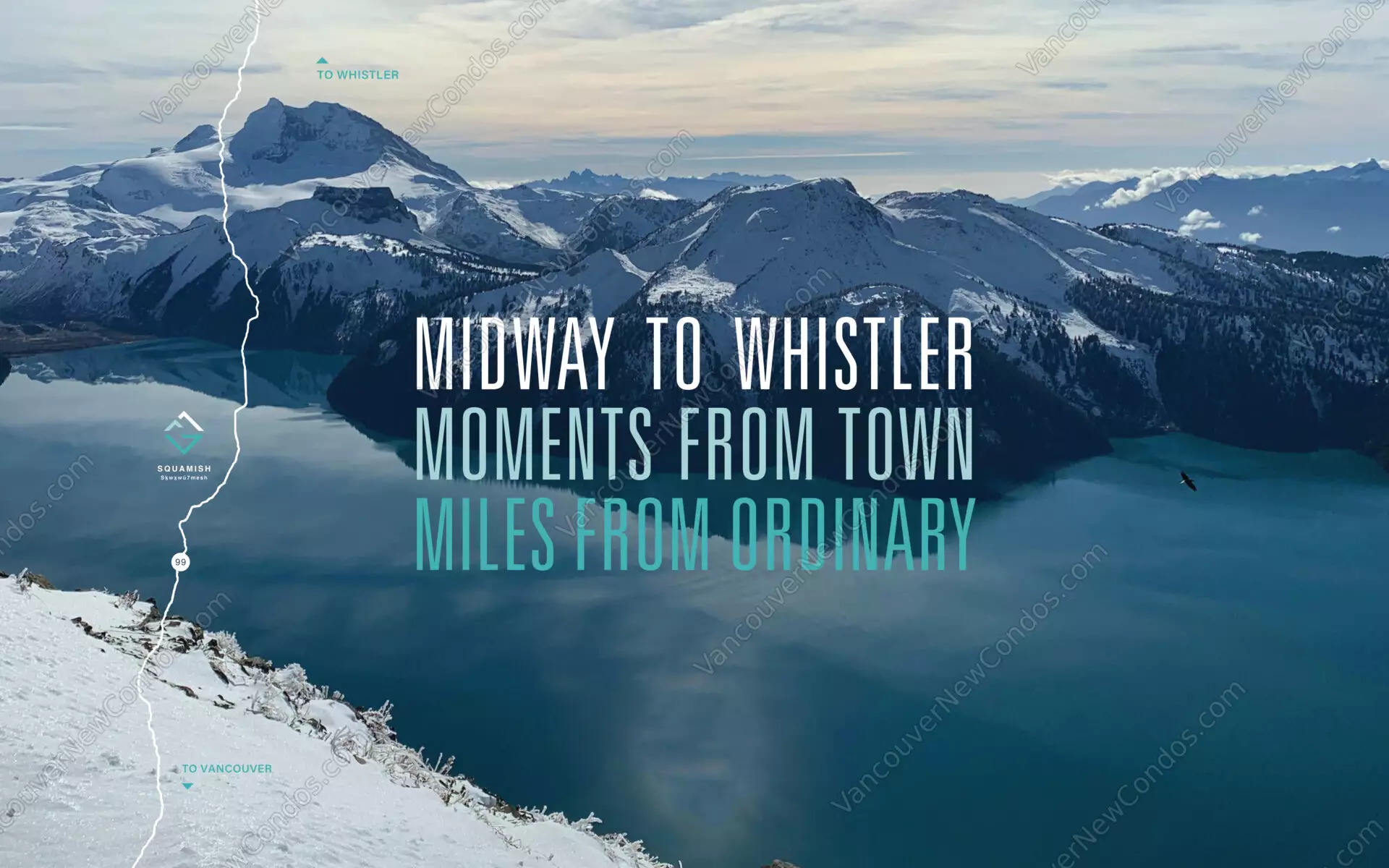 Terrain at Garibaldi Springs - Location Map