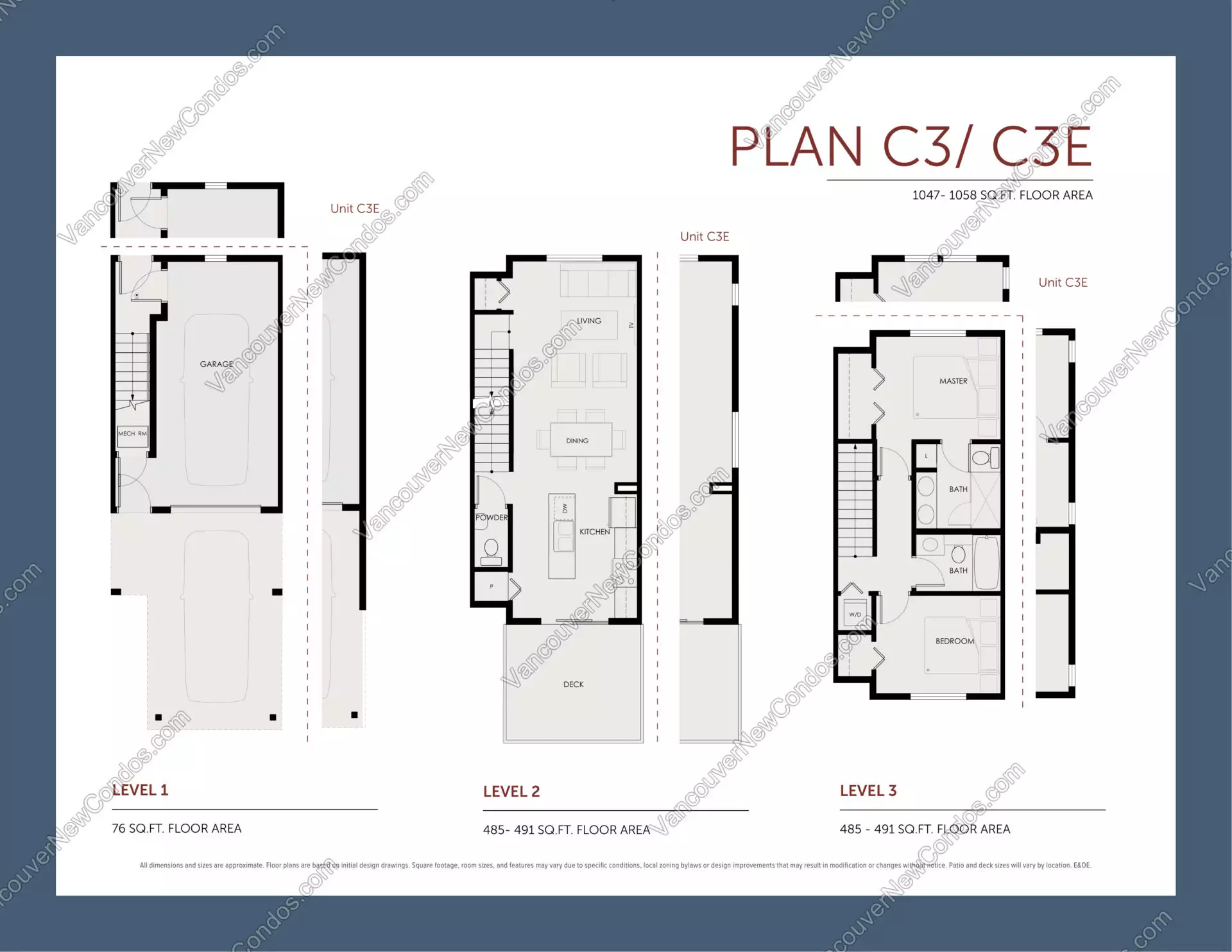The Falls at Kanaka Springs - Plan C3/-C3E ( 2 Bedroom )