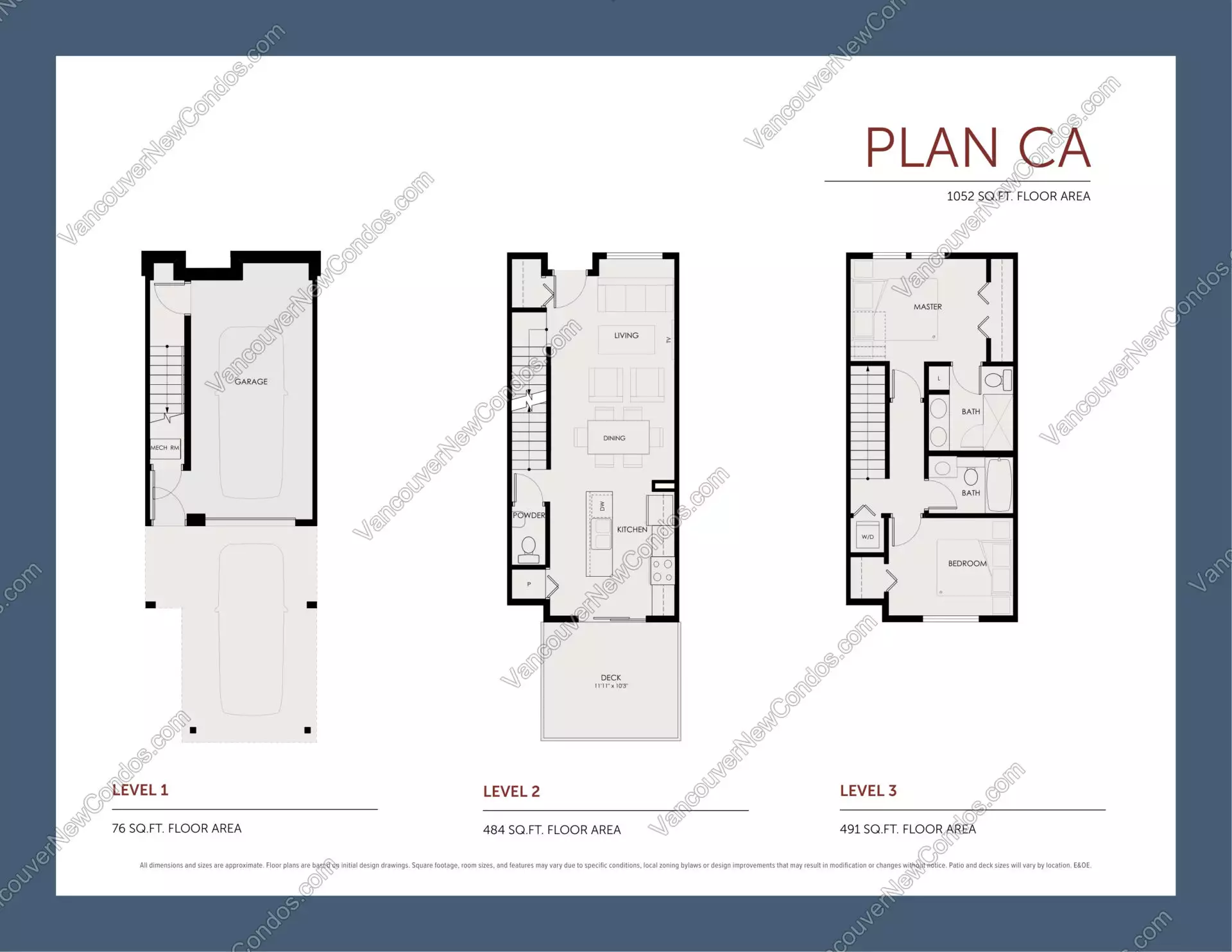 The Falls at Kanaka Springs - Plan CA ( 2 Bedroom )