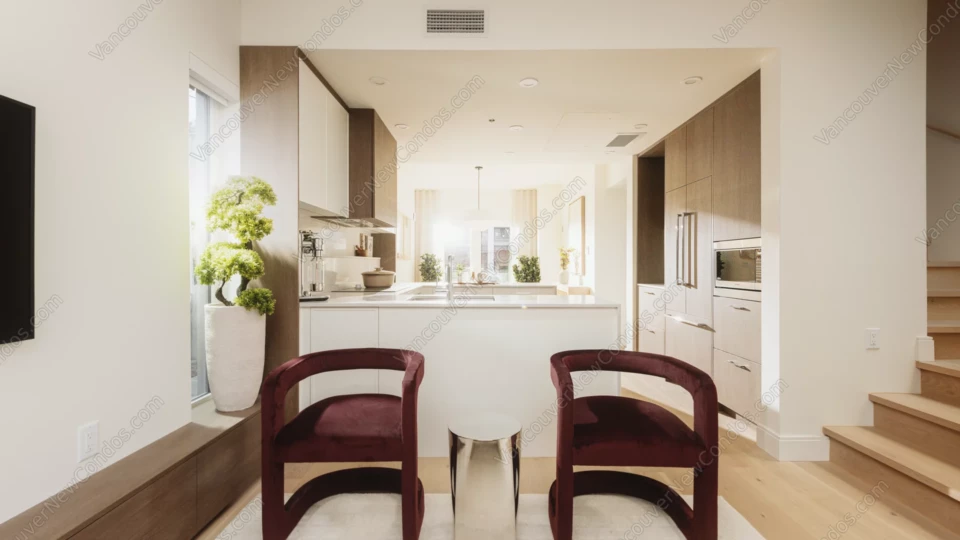 W45th at Oakridge Town Centre - Living Room Interior