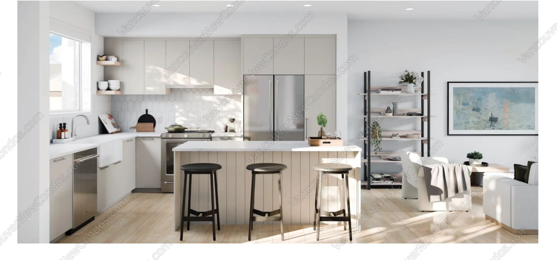 Bayside Mews kitchen — new Tsawwassen presale
