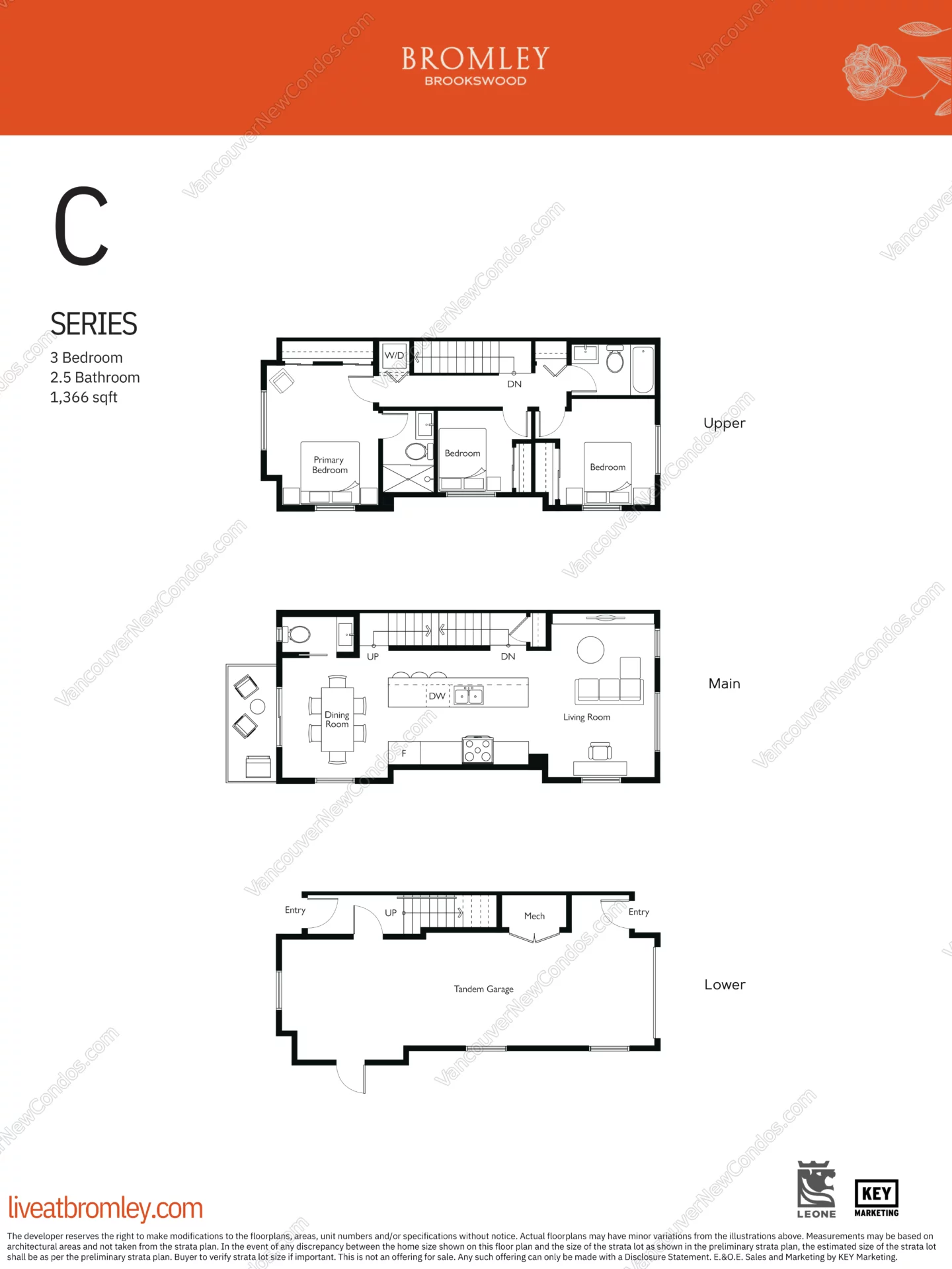 Bromley - Plan C ( 3 Bedroom )